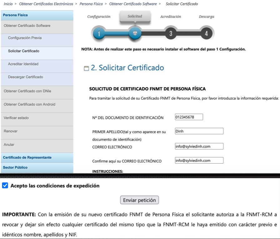 Sticket Certificado Digital