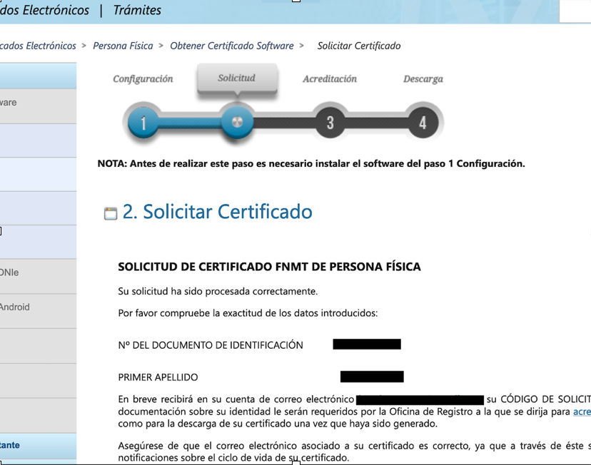 Sticket Certificado Digital
