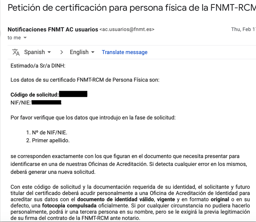 Sticket Certificado Digital